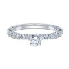 18ct White Gold Brilliant Cut 1.40ct Diamond Solitaire Ring