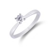 Platinum Brilliant Cut 0.33ct Diamond Solitaire Ring