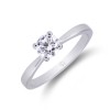 Platinum Brilliant Cut 0.50ct Diamond Solitaire Ring