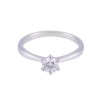 Platinum 0.50ct Round Brilliant Diamond Solitaire Ring