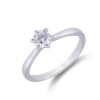 Platinum 0.50ct Round Brilliant Diamond Solitaire Ring
