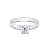 Platinum Brilliant Cut 0.50ct Diamond Solitaire Ring