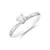 Platinum Brilliant Cut 0.25ct Diamond Solitaire Ring