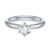 Platinum Brilliant Cut 0.60ct Diamond Solitaire Ring