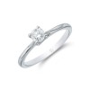 Platinum Brilliant Cut 0.33ct Diamond Solitaire Ring