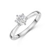 Platinum 6 Claw 0.60ct Round Brilliant Diamond Solitaire Ring