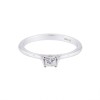 Platinum 0.25ct Diamond Solitaire Ring
