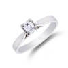 Platinum 0.33ct Diamond Solitaire Ring