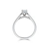 Platinum Oval Cut 0.85ct Diamond Solitaire Ring