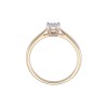 9ct Yellow Gold Brilliant Cut 0.10ct Diamond Solitaire Ring