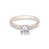 9ct Yellow Gold Brilliant Cut 0.35ct Diamond Solitaire Ring