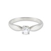 9ct White Gold 0.20ct Round Brilliant Diamond Solitaire