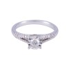 9ct White Gold 0.45ct Diamond Solitaire Ring