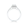 9ct White Gold Brilliant Cut 0.40ct Diamond Ring