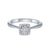 9ct White Gold Round Brilliant 0.26ct Diamond Ring