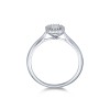9ct White Gold Round Brilliant 0.26ct Diamond Ring