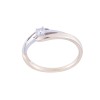 9ct 2 Colour 0.10ct Diamond Solitaire Ring