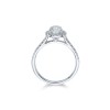 Platinum Brilliant Cut 1.25ct Diamond Halo Ring
