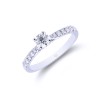 Platinum Brilliant Cut 0.45ct Diamond Solitaire Ring