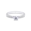 Platinum Brilliant Cut 0.45ct Diamond Solitaire Ring