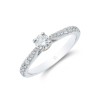 Platinum Brilliant Cut 0.33ct Diamond Solitaire Ring