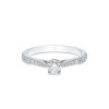 Platinum Brilliant Cut 0.33ct Diamond Solitaire Ring