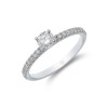 Platinum Brilliant Cut 0.33ct Diamond Solitaire Ring