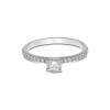 Platinum Brilliant Cut 0.33ct Diamond Solitaire Ring