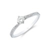 Platinum Brilliant Cut 0.33ct Diamond Solitaire Ring