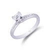 18ct White Gold 1.00ct Diamond Solitaire Ring