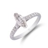 18ct White Gold 1.00ct Diamond Solitaire Ring