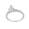 18ct White Gold 1.00ct Diamond Solitaire Ring