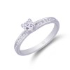 Platinum 0.50ct Diamond Solitaire Ring