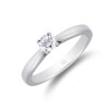 Platinum Brilliant Cut 0.25ct Diamond Solitaire Ring