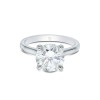 Platinum Brilliant Cut 3.14ct Diamond Solitaire Ring