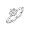 Platinum Round Brilliant Cut 1.00ct Diamond Solitaire Ring