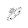 Platinum Round Brilliant Cut 1.00ct Diamond Solitaire Ring
