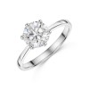 Platinum Round Brilliant 1.70ct 6-Claw Diamond Solitaire Ring