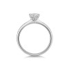 Platinum 6 Claw Tulip Set Round Brilliant 0.75ct Diamond Solitaire Ring