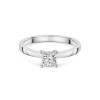 Platinum Princess Cut 0.75ct Diamond Solitaire Ring