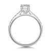 Platinum Emerald Cut 1.00ct Diamond Solitaire Ring