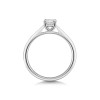 Platinum 0.50ct Emerald Cut Diamond Solitaire Ring