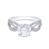 Pre-Owned 18ct White Gold Brilliant Cut 2.35ct Diamond Solitaire Ring - Size M