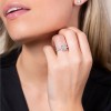 Platinum Cushion Cut 1.50ct Diamond Solitaire Ring