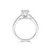 Platinum Princess Cut 1.00ct Diamond Solitaire Ring