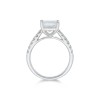 Platinum Princess Cut 2.00ct Diamond Solitaire Ring
