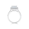 Platinum Princess Cut 2.00ct Diamond Solitaire Ring