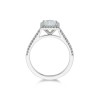 Platinum Princess Cut 1.40ct Diamond Solitaire Ring