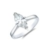 Platinum Marquise Cut 1.50ct Diamond Solitaire Ring