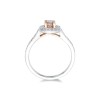 18ct 2 Colour Gold 1.40ct Diamond Solitaire Ring